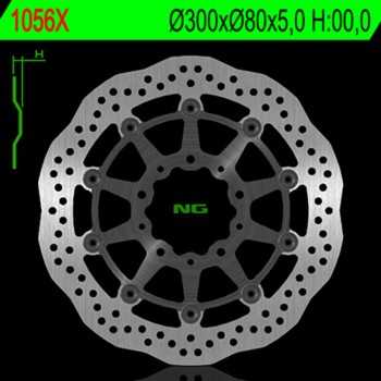 discos de freno moto - Disco de freno ondulado NG 1056X