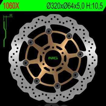 discos de freno moto - Disco de freno ondulado NG 1060X