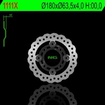 discos de freno moto - Disco de freno ondulado NG 1111X