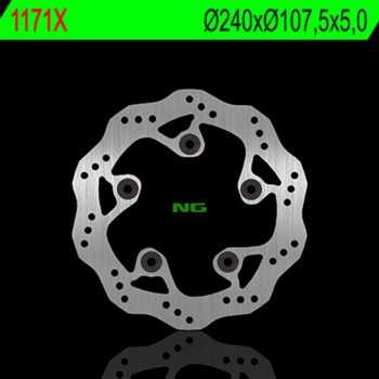 discos de freno moto - Disco de freno ondulado NG 1171X