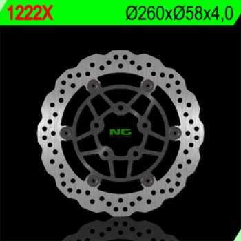 discos de freno moto - Disco de freno ondulado NG 1222X