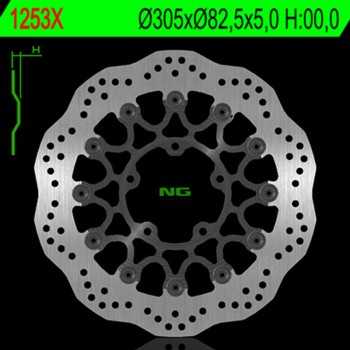discos de freno moto - Disco de freno ondulado NG 1253X