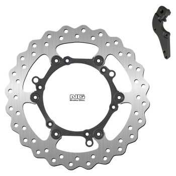 discos de freno moto - Disco de freno kit ondulado NG 1254XK17