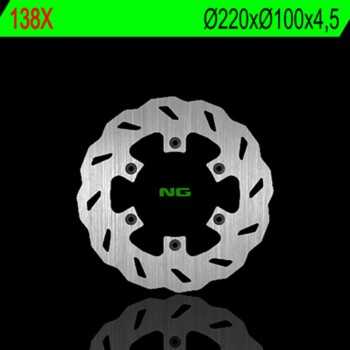 discos de freno moto - Disco de freno ondulado NG 138X