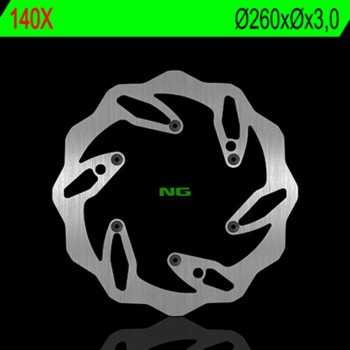discos de freno moto - Disco de freno ondulado NG 140X