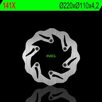 discos de freno moto - Disco de freno ondulado NG 141X
