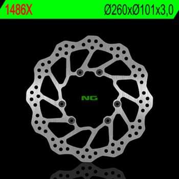 discos de freno moto - Disco de freno ondulado NG 1486X