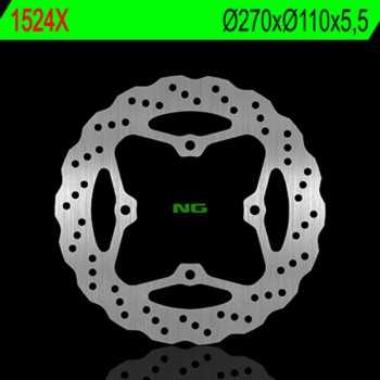 discos de freno moto - Disco de freno ondulado NG 1524X