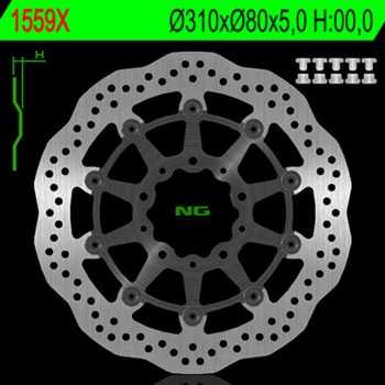 discos de freno moto - Disco de freno NG 1559X