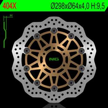 discos de freno moto - Disco de freno ondulado NG 404X