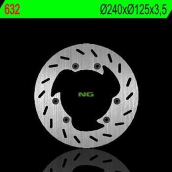 discos de freno moto - Disco de freno NG 632