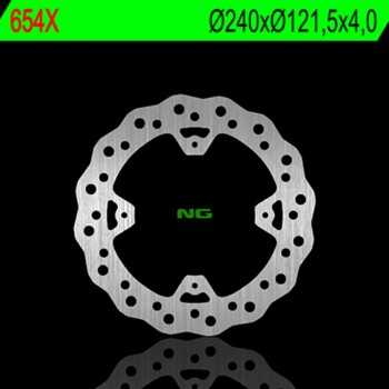 discos de freno moto - Disco de freno ondulado NG 654X