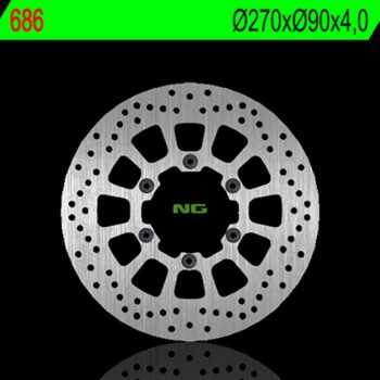discos de freno moto - Disco de freno NG 686