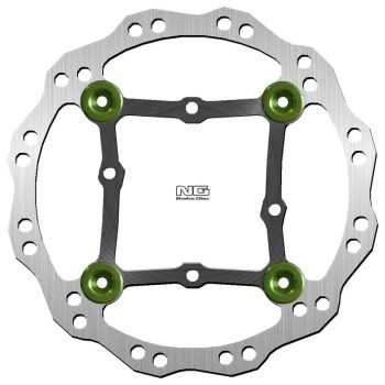 discos de freno moto - Disco de freno NG BRAKES ondulado fijo | NG 1378X