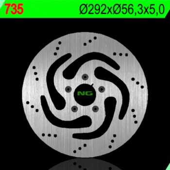 discos de freno moto - Disco de freno NG 735