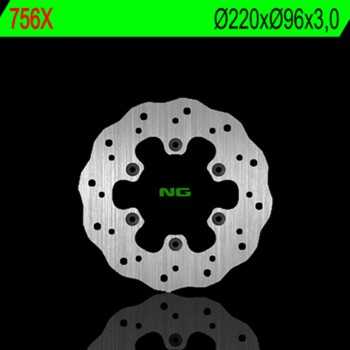 discos de freno moto - Disco de freno ondulado NG 756X