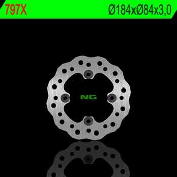 discos de freno moto - Disco de freno ondulado NG 797X