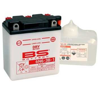 baterias de moto - Batería BS BATTERY 6N6-3B-1