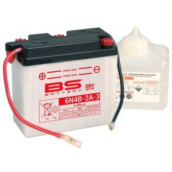 baterias de moto - Batería BS BATTERY 6N4B-2A-3