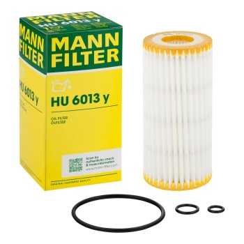 filtro de aceite coche - Filtro de aceite MANN HU 6013 Y