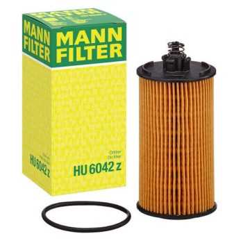 filtro de aceite coche - Filtro de aceite MANN HU 6042 z
