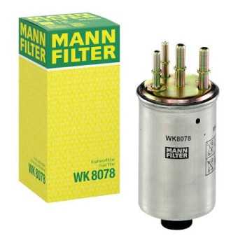 filtro de combustible coche - Filtro de combustible MANN WK 8078