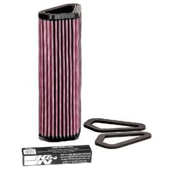 filtro de aire coche - Filtro de aire K&N DU-1007 Ducati 1098