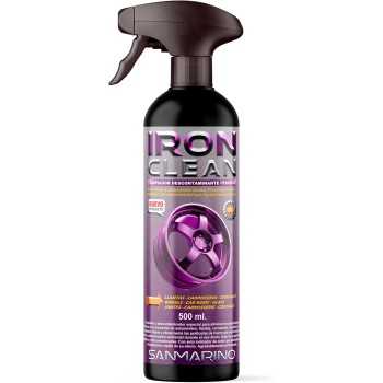 limpieza de llantas y neumaticos - Limpiador descontaminante férrico Iron Clean con pistola 500ml | Sanmarino