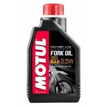 aceite horquilla moto - Motul Fork Oil Factory V L. 2.5W 1L