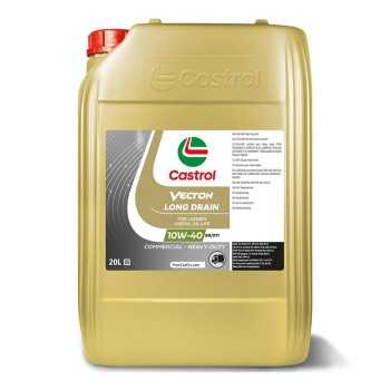 aceite de motor vehiculo comercial y pesado - Castrol Vecton Long Drain 10w40 E8/E11 20L