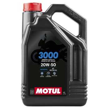 aceite moto 4t - Motul 3000 20w50 4T 4L