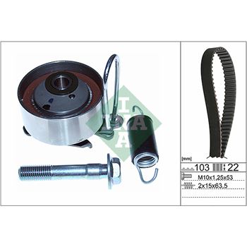 kit de distribucion - Kit de distribución INA 530 0505 10