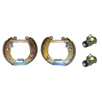 forro zapata de freno - Kit de frenos premontados traseros BREMBO K24018