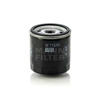filtro de aceite coche - Filtro de aceite MANN W 712/83