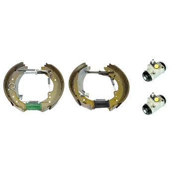 forro zapata de freno - Kit de frenos premontados traseros BREMBO K23034