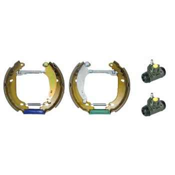 forro zapata de freno - Kit de frenos premontados traseros BREMBO K68067