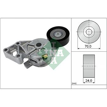 rodillo tensor correa nervada - Brazo tensor, correa poli V INA 534 0132 30