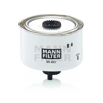 filtro de combustible coche - Filtro de combustible MANN WK 8022 x