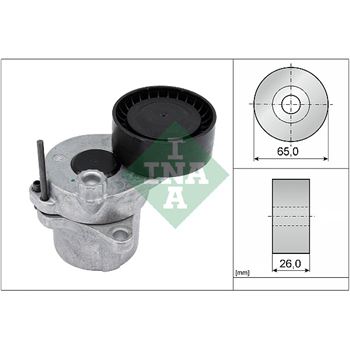 rodillo tensor correa nervada - Brazo tensor, correa poli V INA 534 0336 10