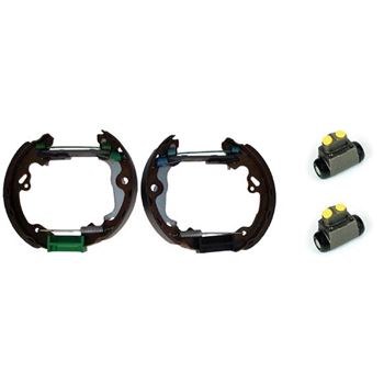forro zapata de freno - Kit de frenos premontados traseros BREMBO K24059