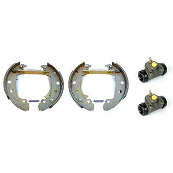 forro zapata de freno - Kit de frenos premontados traseros BREMBO K61017
