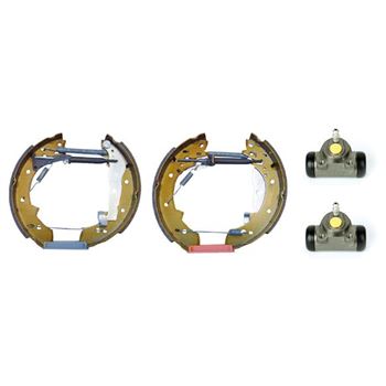 forro zapata de freno - Kit de frenos premontados traseros BREMBO K68053