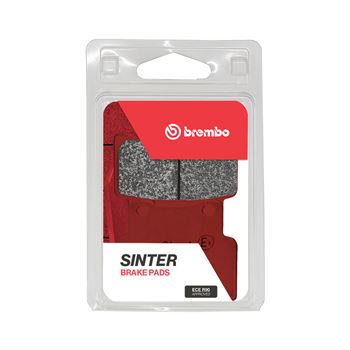 pastillas de freno moto - Pastillas de freno sinterizadas BREMBO 07GR77SA