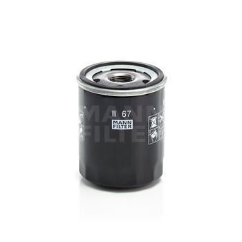 filtro de aceite coche - Filtro de aceite MANN W 67