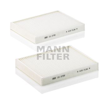 filtro de habitaculo - Filtro de habitáculo MANN CU 2736-2
