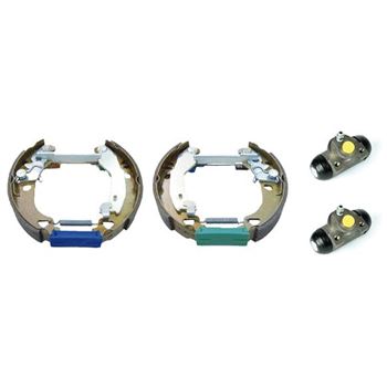forro zapata de freno - Kit de frenos premontados traseros BREMBO K23039
