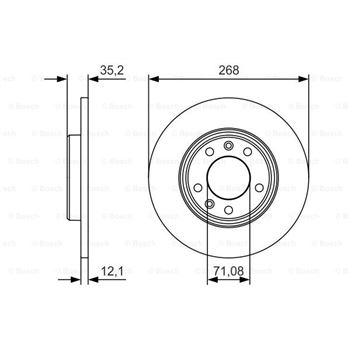 discos de freno coche - (BD 2163) Disco de freno BOSCH 0986479C24
