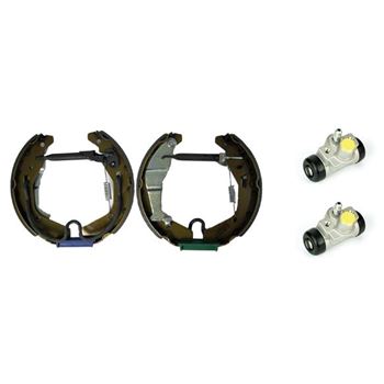 forro zapata de freno - Kit de frenos premontados traseros BREMBO K79004