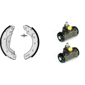 forro zapata de freno - Kit de tambor de freno BREMBO H24044
