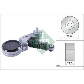 rodillo tensor correa nervada - Brazo tensor, correa poli V INA 534 0626 10